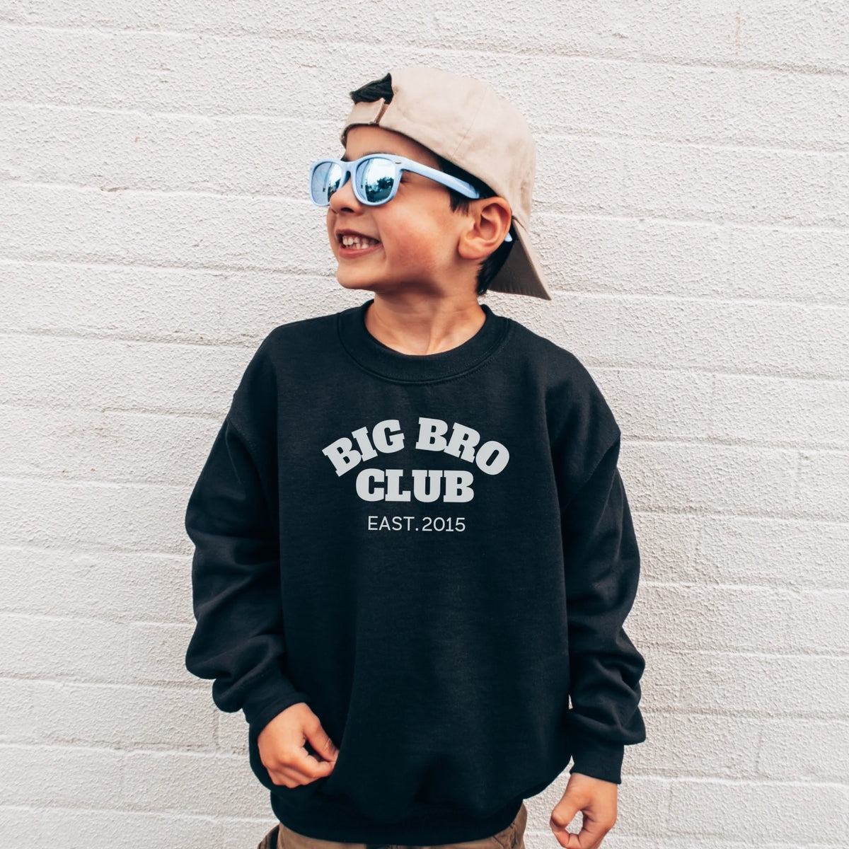 mamagibt Kinder Sweatshirt big bro Club