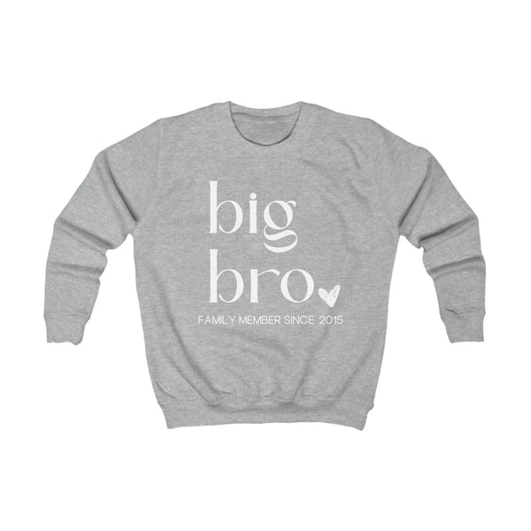 Kinder Sweatshirt kleiner Bruder