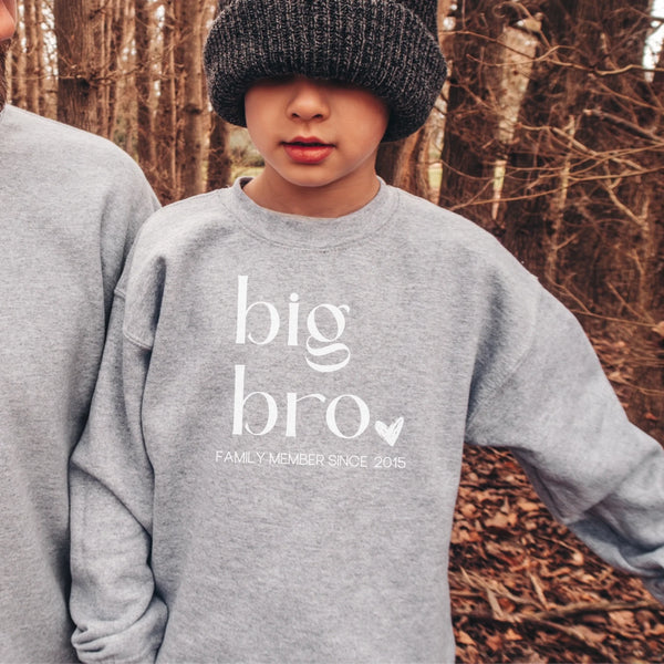 Kinder Sweatshirt kleiner Bruder