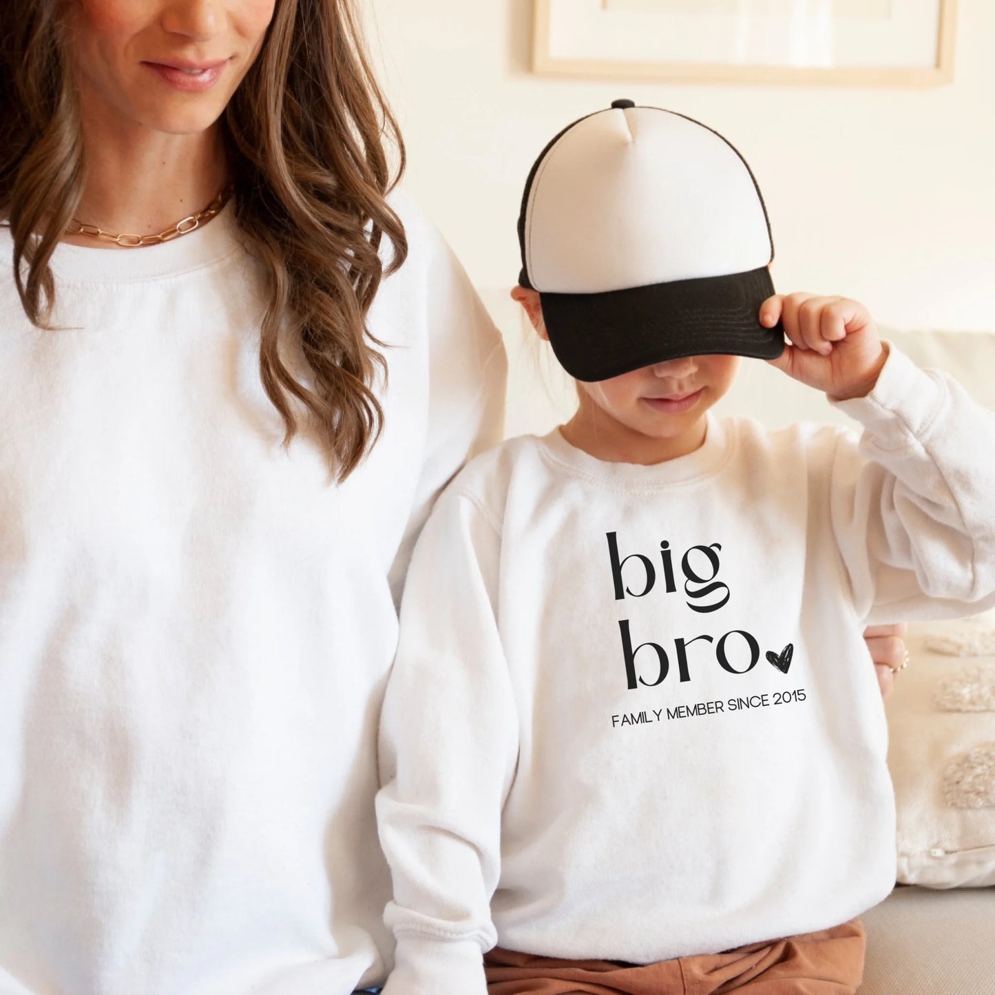mamagibt Kinder Sweatshirt big bro Kinder Sweatshirt big bro