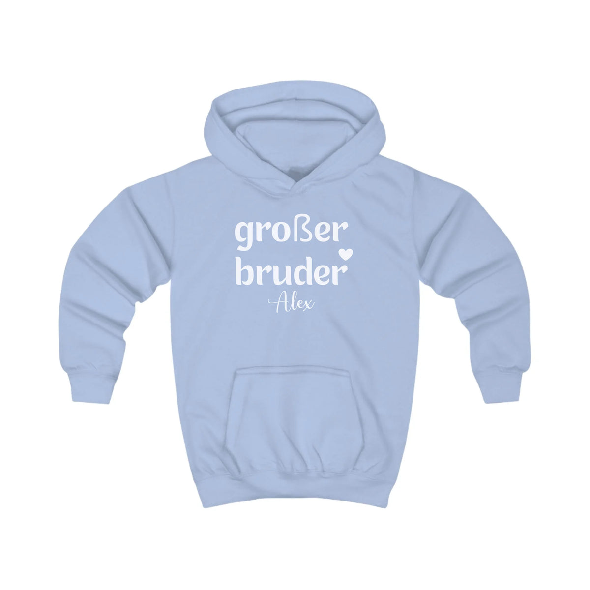 mamagibt Hoodie Kinder großer Bruder Hoodie Kinder großer Bruder Sky Blue