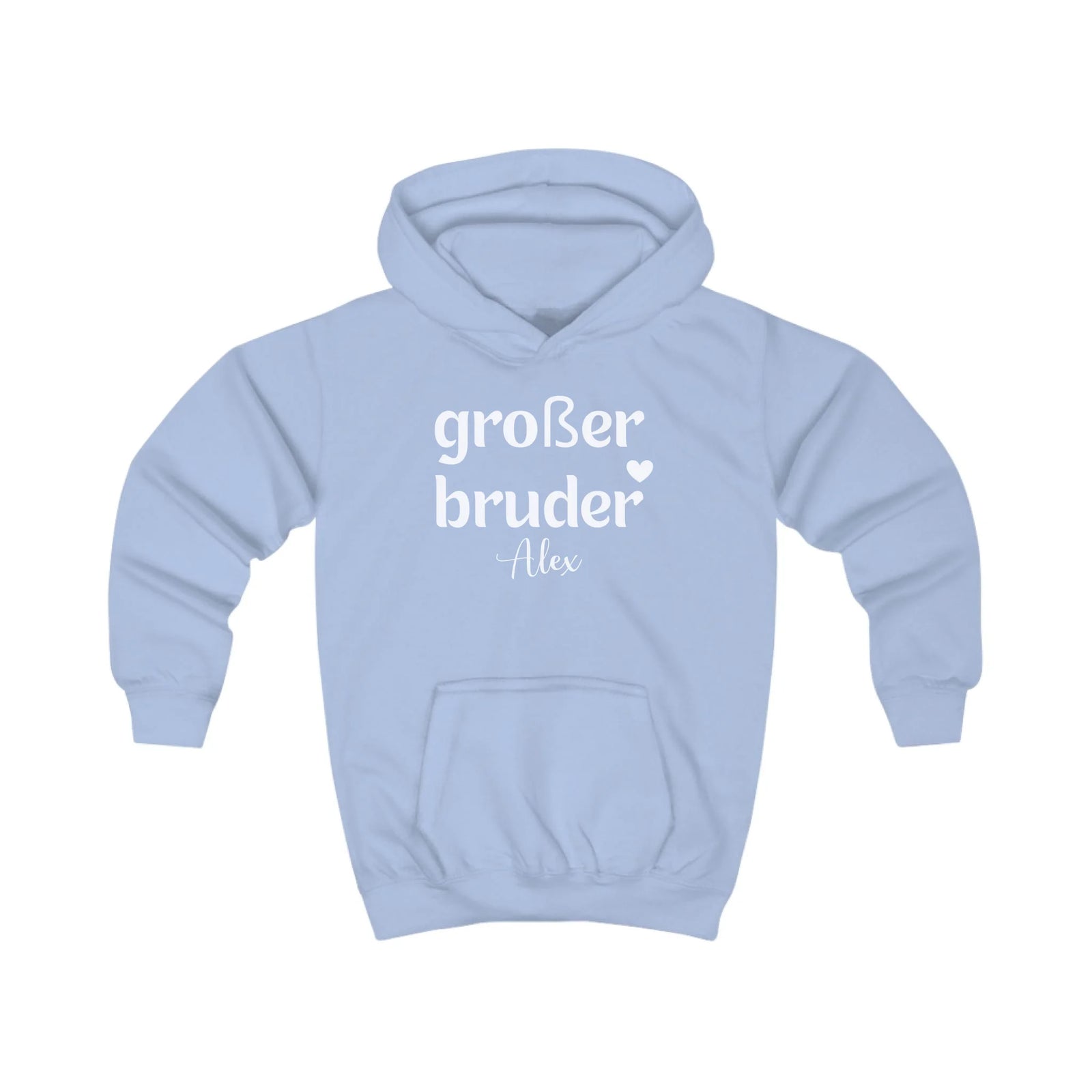 mamagibt Hoodie Kinder großer Bruder Hoodie Kinder großer Bruder Sky Blue