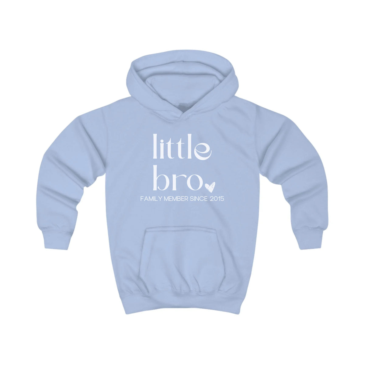 mamagibt Hoodie Kinder lil bro Hoodie Kinder lil bro Sky Blue