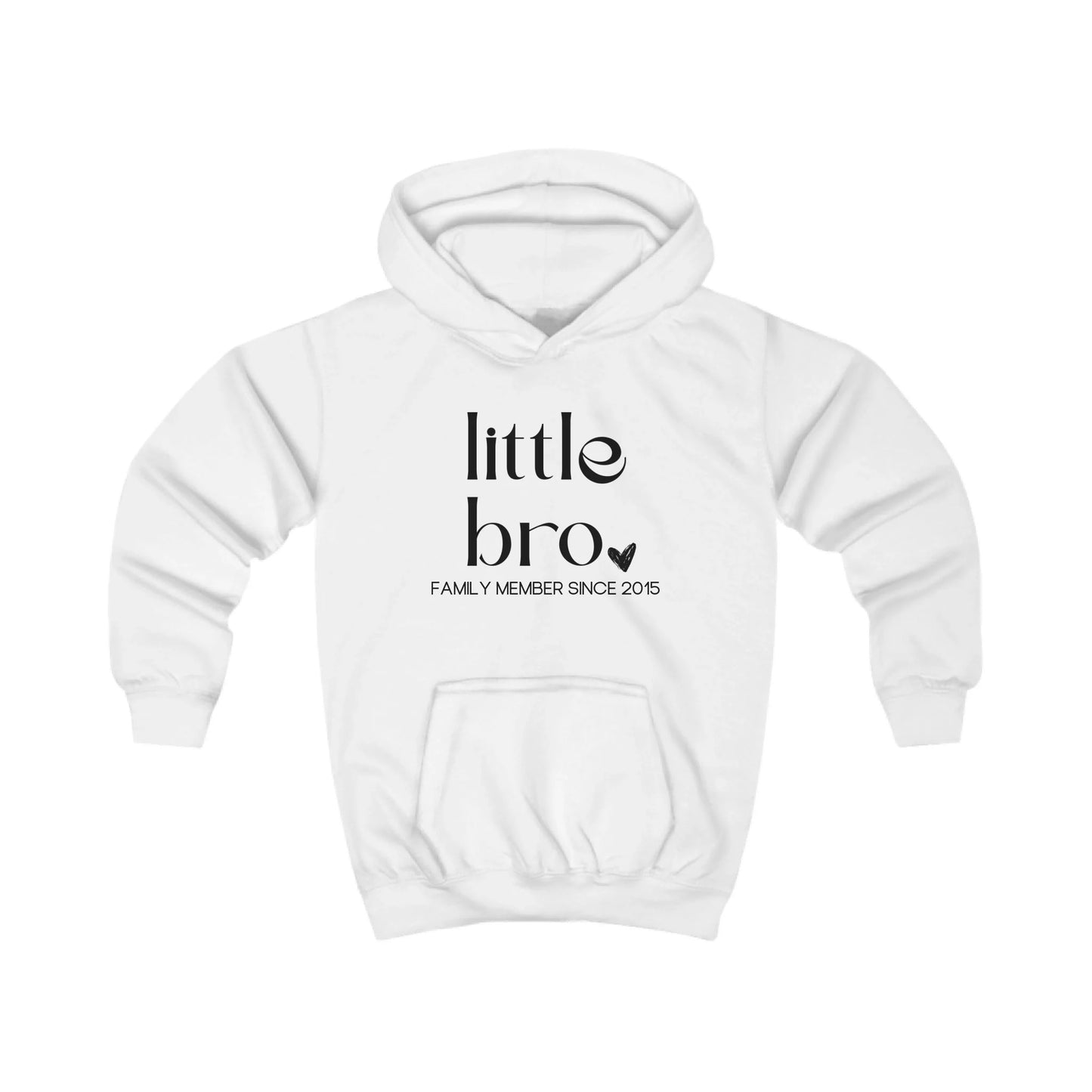 mamagibt Hoodie Kinder lil bro Hoodie Kinder lil bro Arctic White