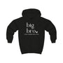 mamagibt Hoodie Kinder big bro Hoodie Kinder big bro Jet Black