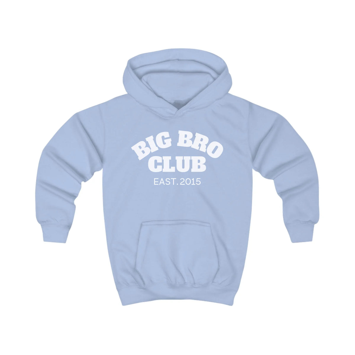 mamagibt Hoodie Kinder big bro club Hoodie Kinder big bro club Sky Blue
