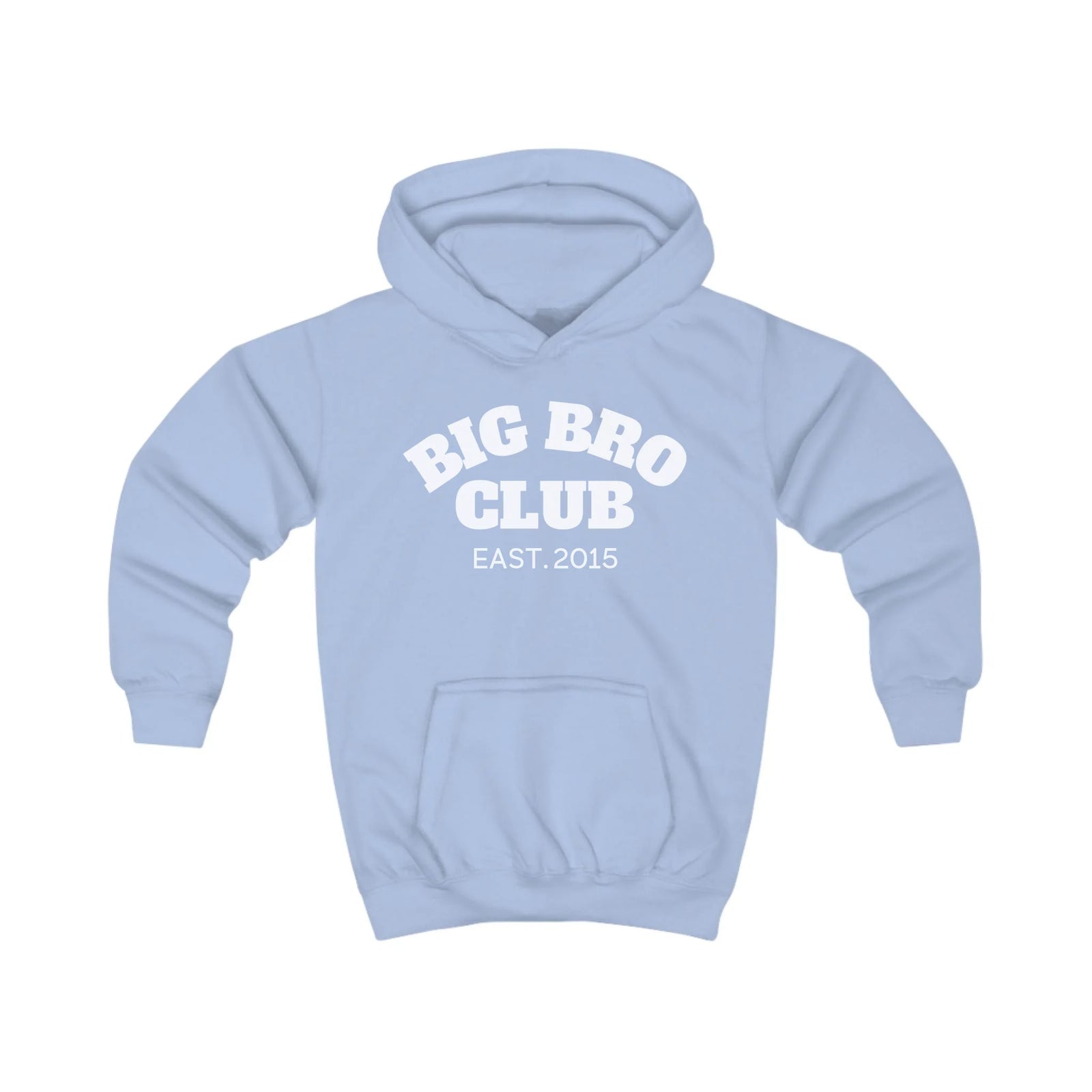 mamagibt Hoodie Kinder big bro club Hoodie Kinder big bro club Sky Blue