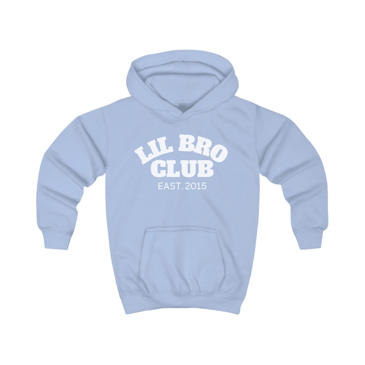 mamagibt Hoodie Kinder lil bro club Hoodie Kinder lil bro club Sky Blue