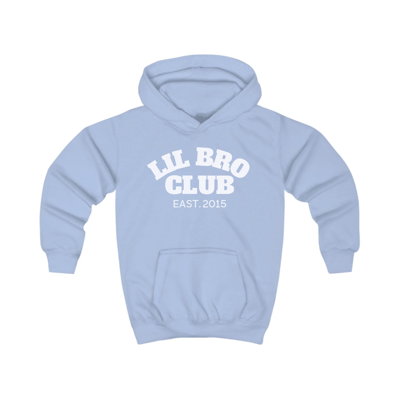 mamagibt Hoodie Kinder lil bro club Hoodie Kinder lil bro club Sky Blue
