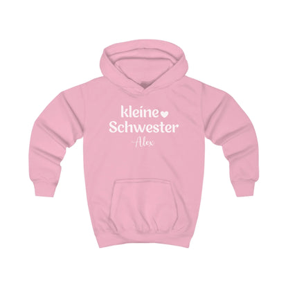 mamagibt Hoodie Kinder kleine Schwester Hoodie Kinder kleine Schwester Baby Pink