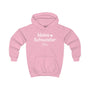 mamagibt Hoodie Kinder kleine Schwester Hoodie Kinder kleine Schwester Baby Pink