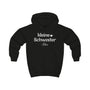 mamagibt Hoodie Kinder kleine Schwester Hoodie Kinder kleine Schwester Jet Black