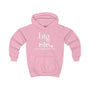 mamagibt Hoodie Kinder big sis Hoodie Kinder big sis Baby Pink