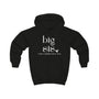 mamagibt Hoodie Kinder big sis Hoodie Kinder big sis Jet Black