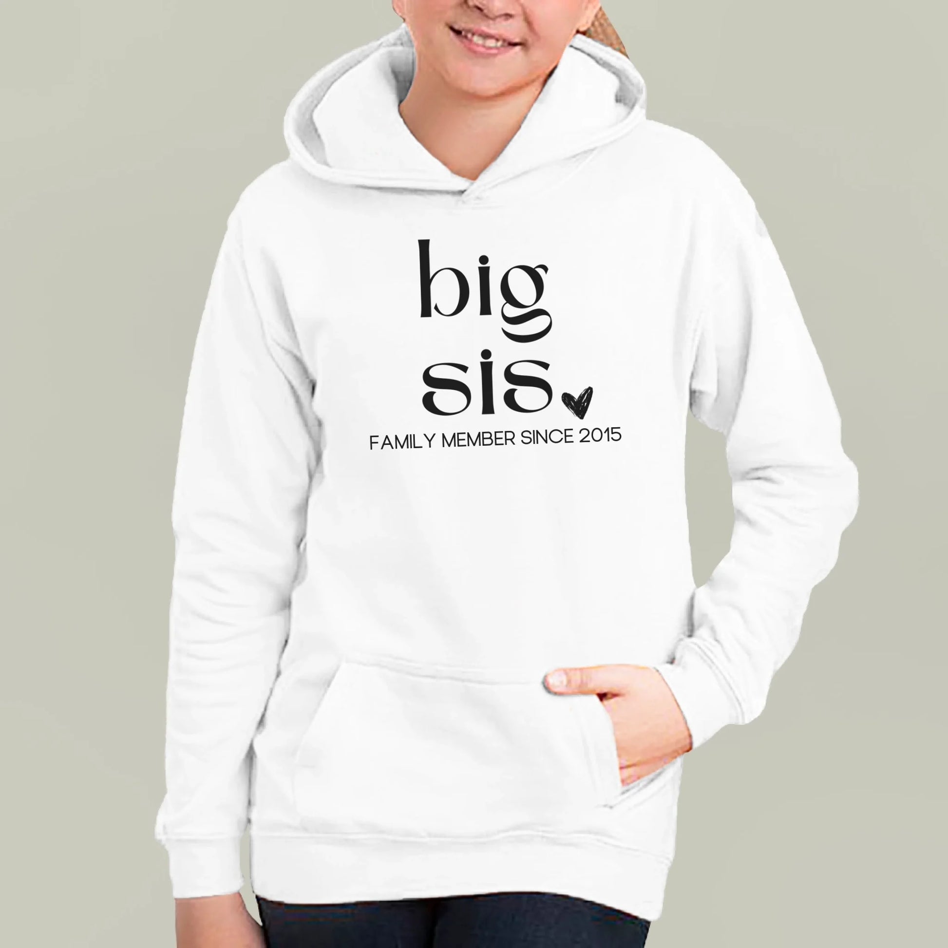 mamagibt Hoodie Kinder big sis