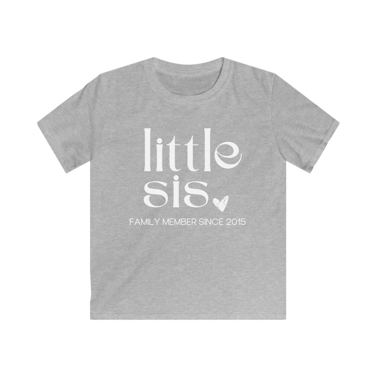 mamagibt Kinder T-Shirt lil sis Kinder T-Shirt lil sis Sport Grey