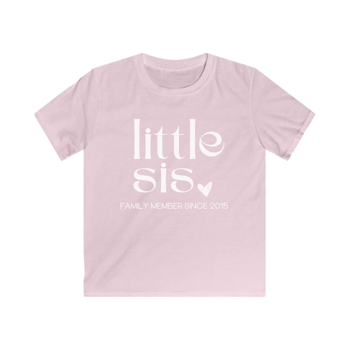 mamagibt Kinder T-Shirt lil sis Kinder T-Shirt lil sis Light Pink