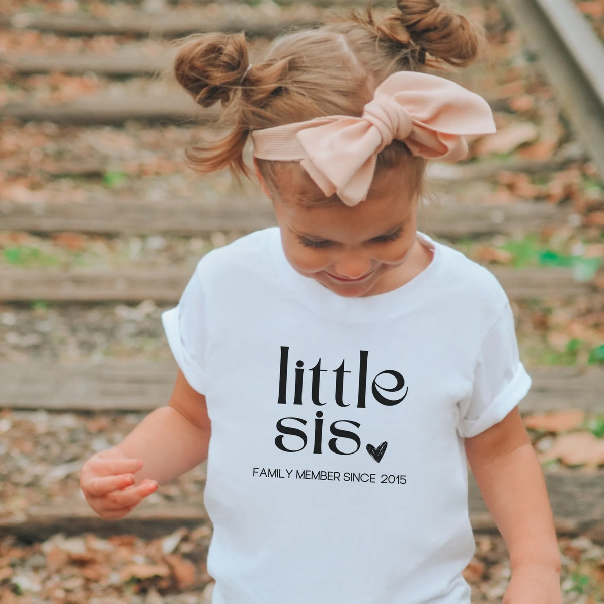 mamagibt T-Shirt Baby lil sis Herz