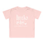 mamagibt T-Shirt Baby lil sis Herz T-Shirt Baby lil sis Herz Powder Pink
