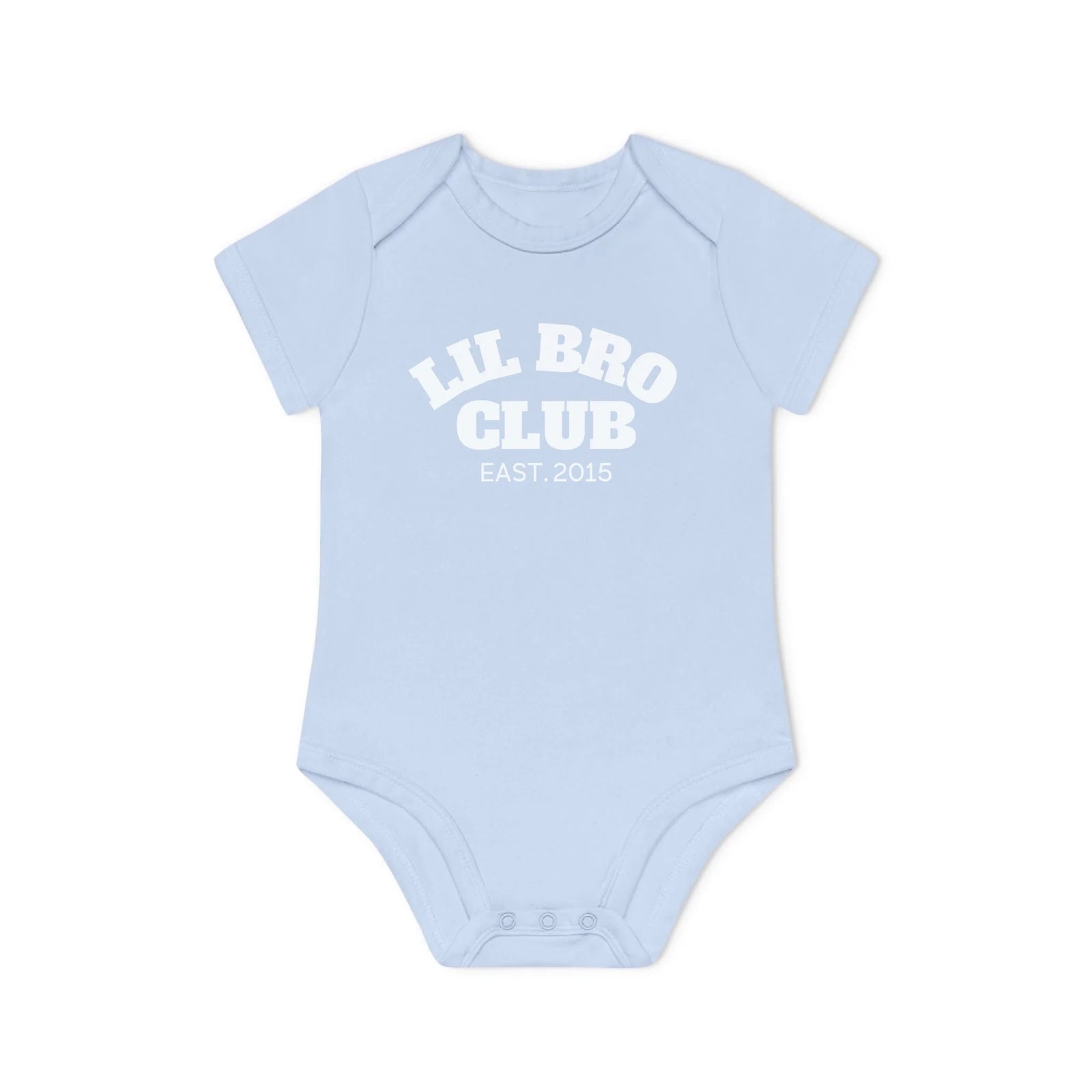 mamgibt Kurzarm Body lil bro club Kurzarm Body lil bro club Dusty Blue