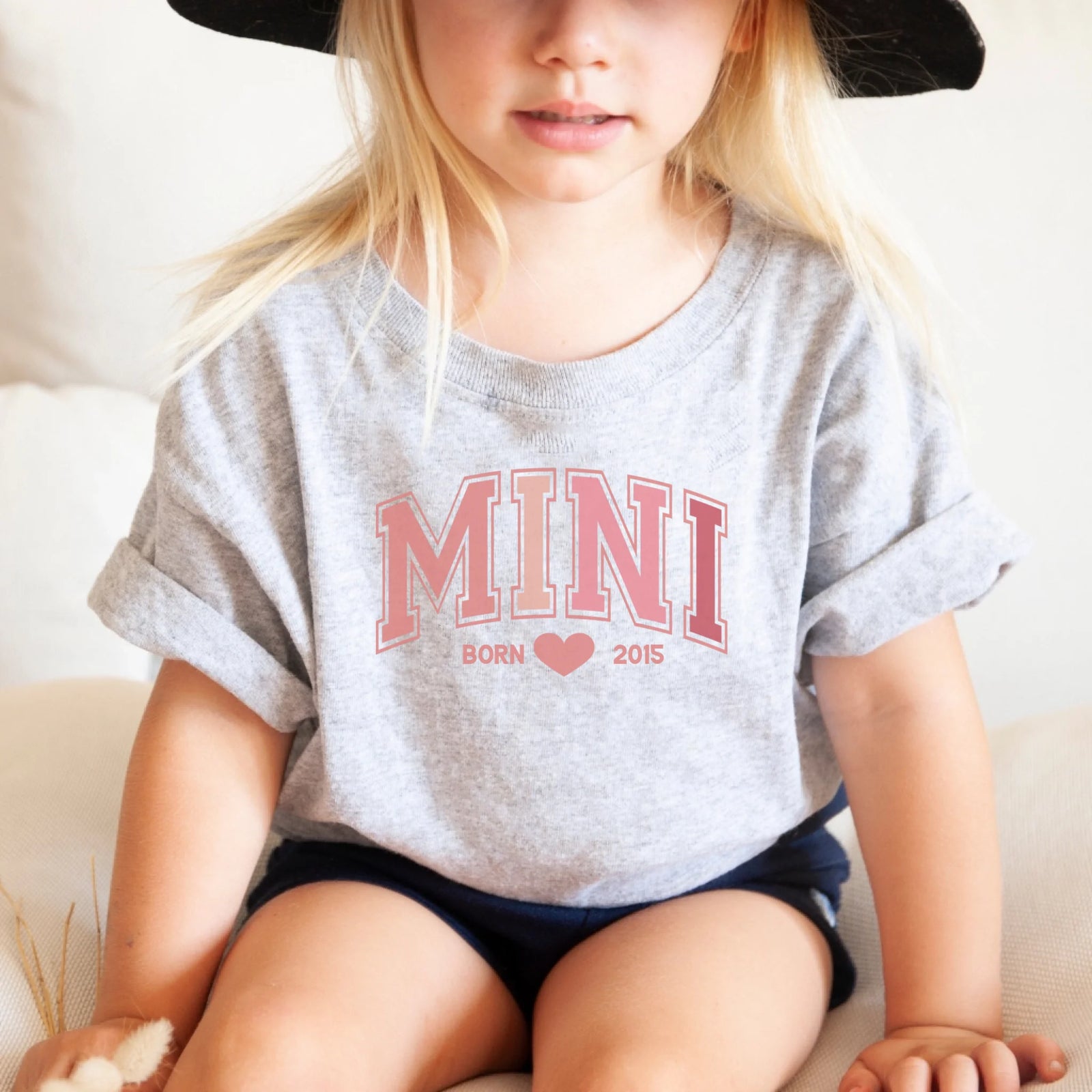mamagibt T-Shirt Kinder Mama und Ich Pink T-Shirt Kinder Mama und Ich Pink Sport Grey