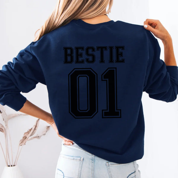 Sweatshirt Bestie number one