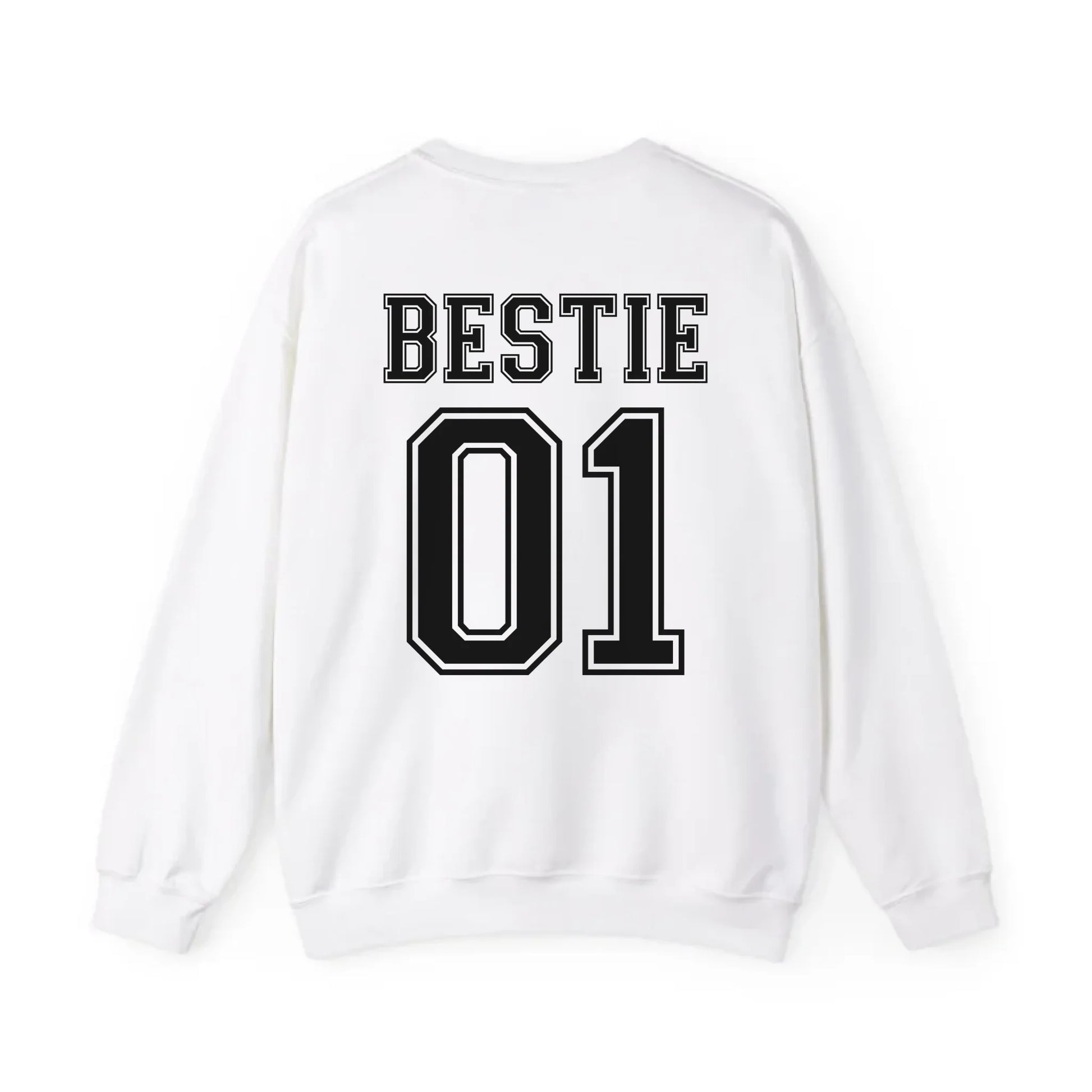 mamagibt Personalisierbares Sweatshirt Bestie mit Zahlen