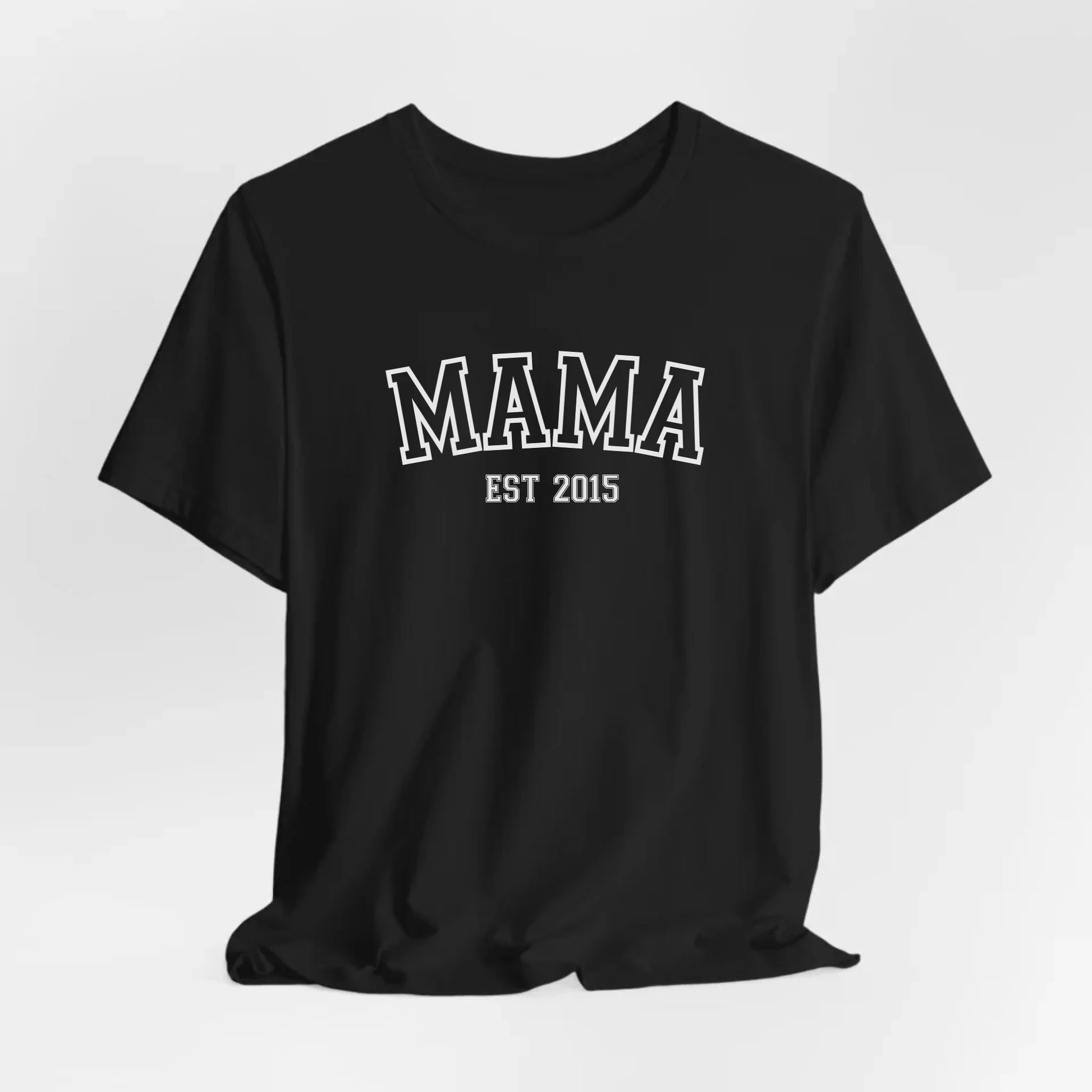 Printify Sportliches Mama T-Shirt mit Datum personalisiert