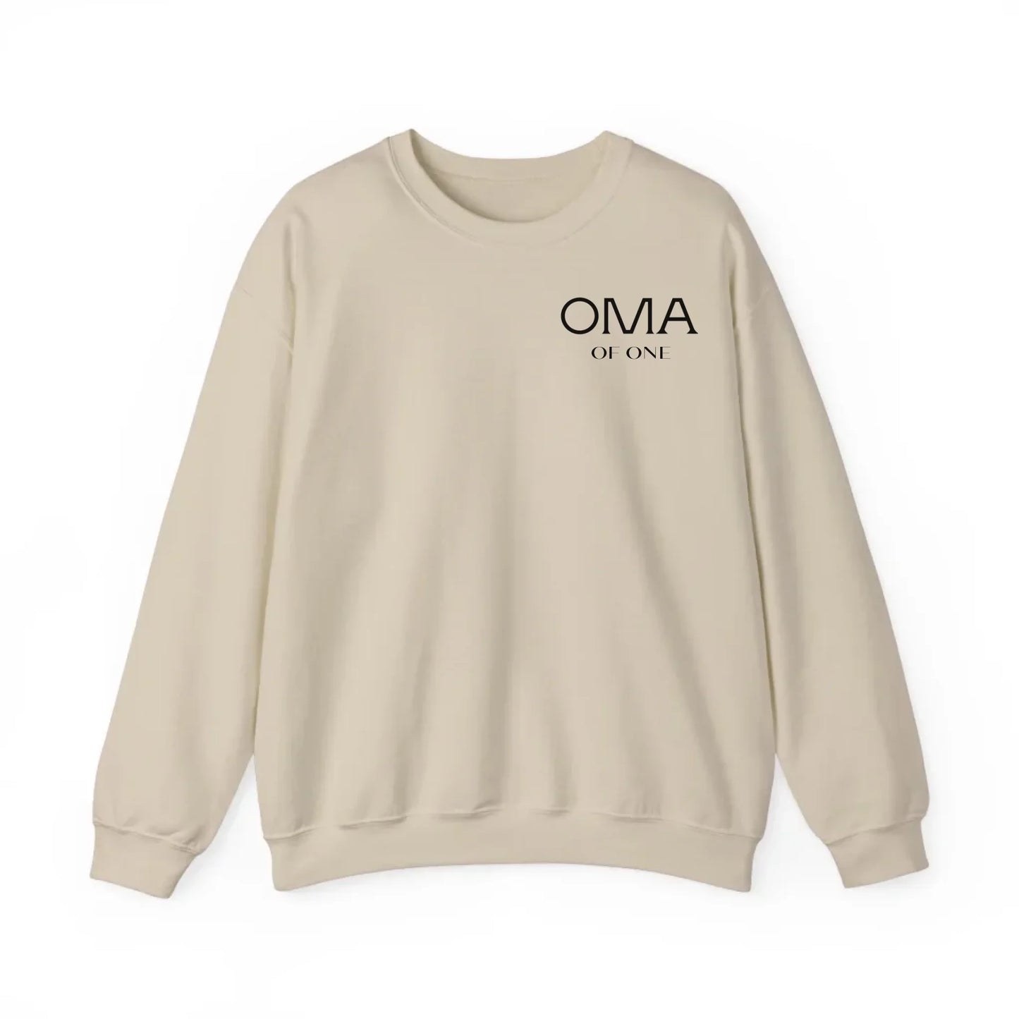 Printify Sweatshirt Oma personalisiert Sweatshirt Oma Design 4 Sand