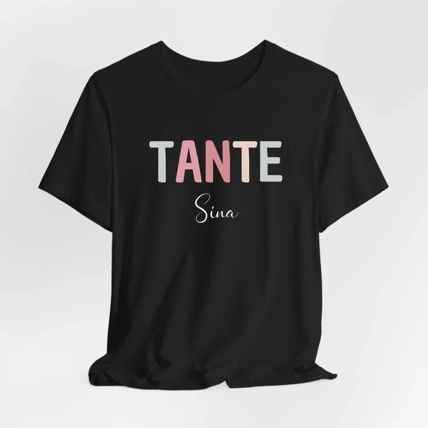 Printify Personalisierbares Tante T-Shirt mit Namen