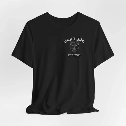 Printify Personalisierbares T-Shirt Papa Bär