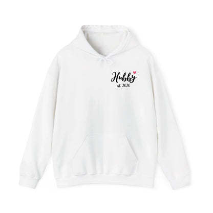mamagibt Individuelle Partner Hoodie personalisiert mit Datum