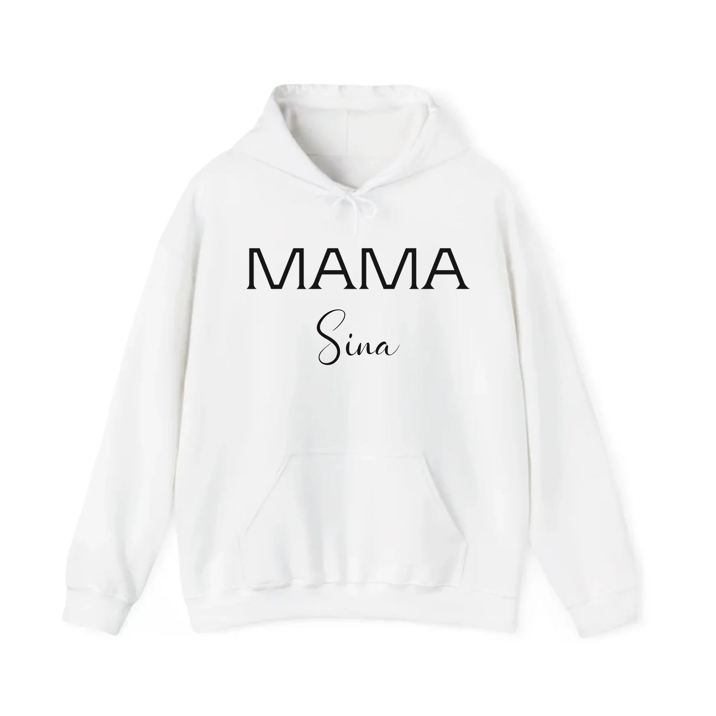 Printify Personalisierter Hoodie Mama mit Kindernamen
