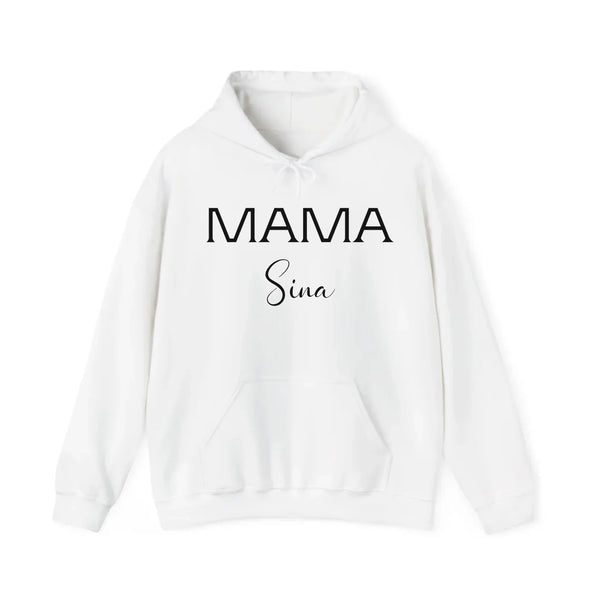 Personalisierter Hoodie Mama mit Kindernamen