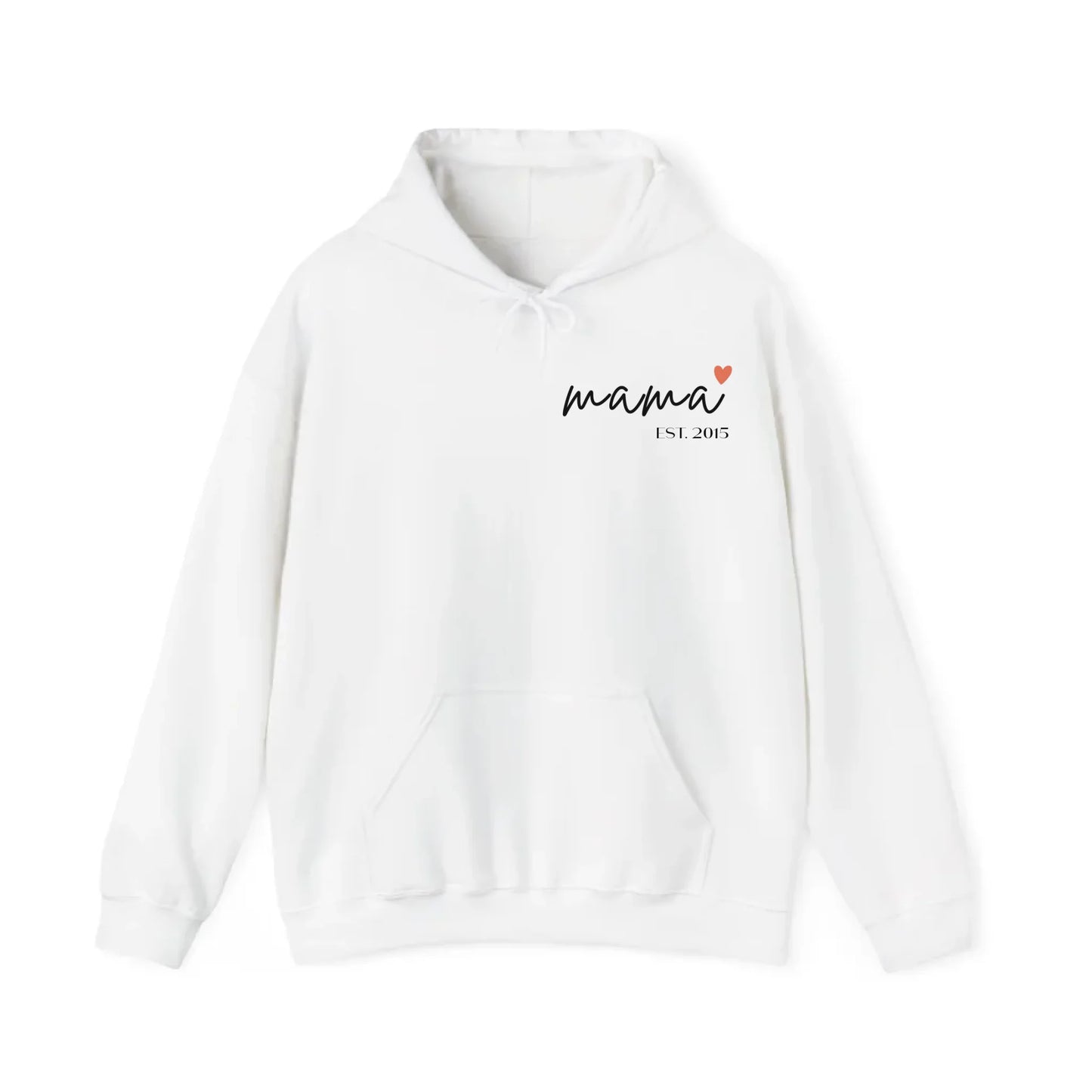 Printify Hoodie Mama personalisierbar mit Datum