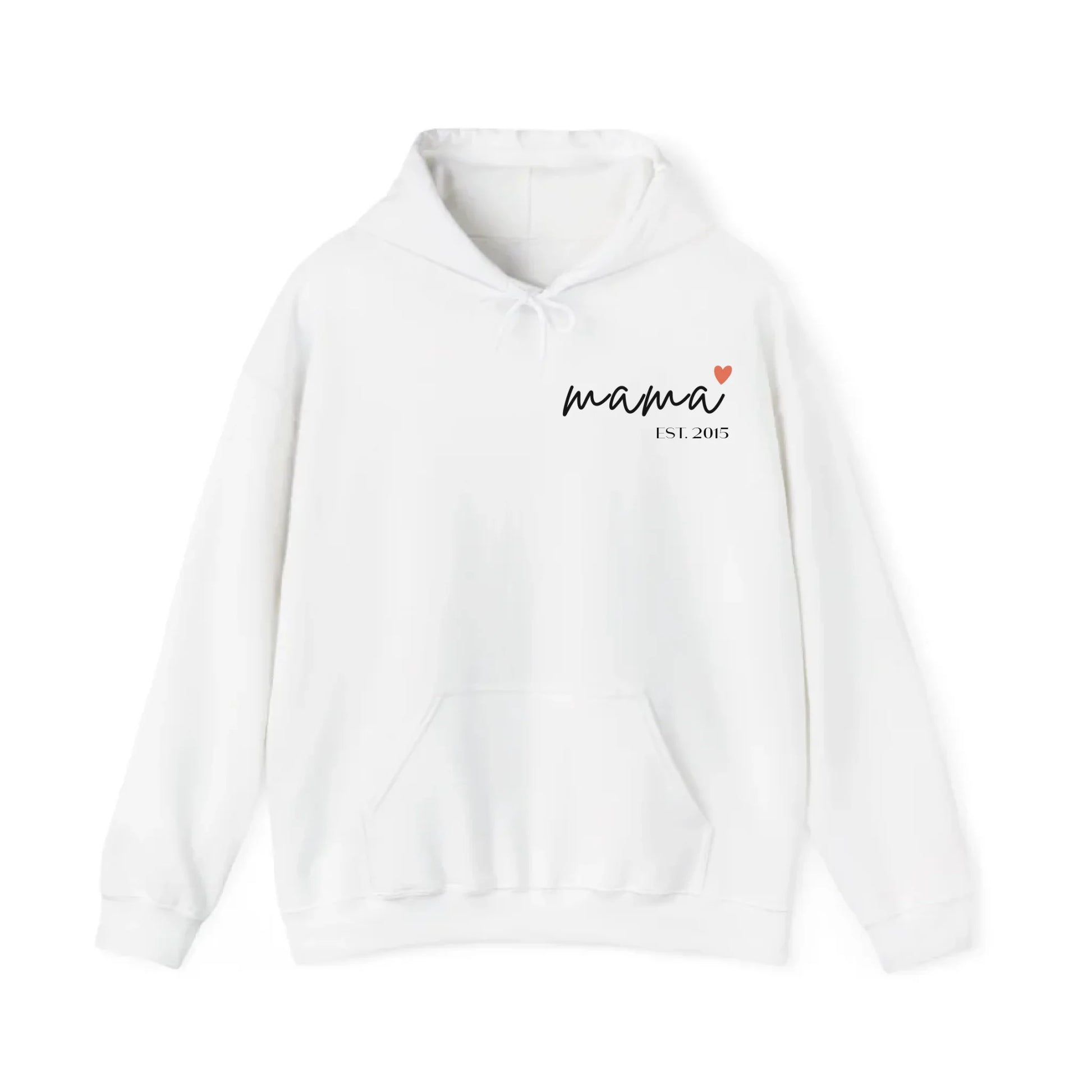 Printify Hoodie Mama personalisierbar mit Datum