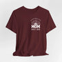 mamagibt Mama T-Shirt Sonnenblume mit Datum