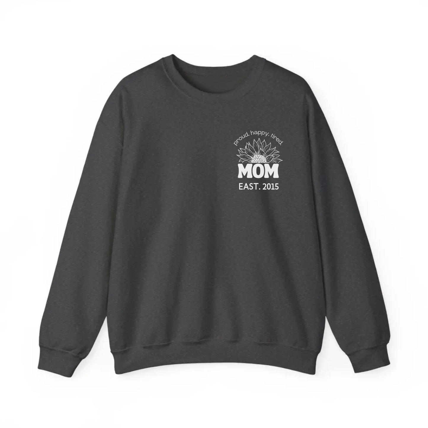 mamagibt Sweatshirt Mama Sonnenblume mit Datum