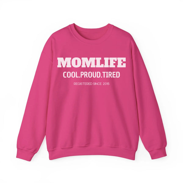 Mama Sweatshirt Momlife personalisiert mit Datum