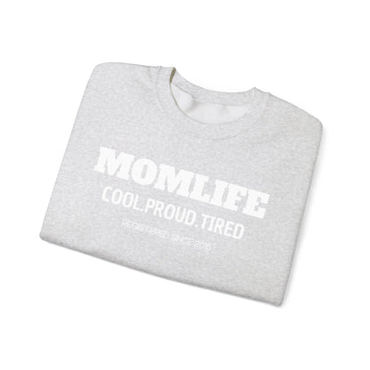 Printify Mama Sweatshirt Momlife personalisiert mit Datum