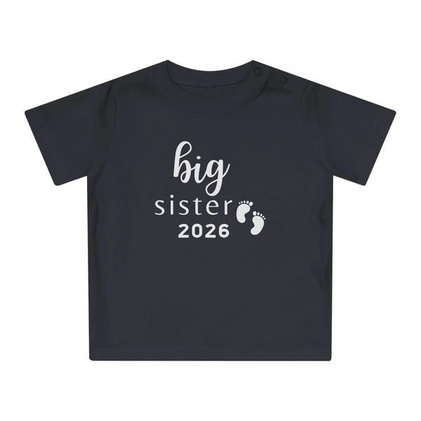 Baby T-Shirt Ankündigung big sister