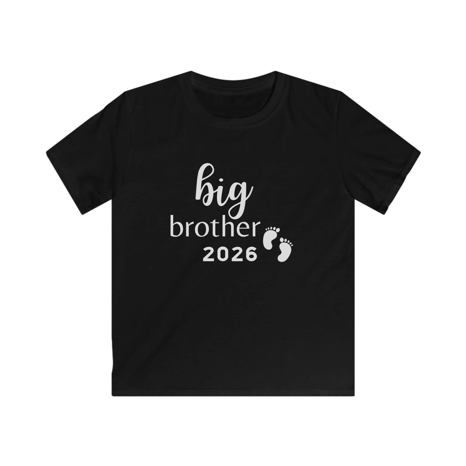 mamagibt Kinder T-Shirt großer Bruder Ankündigung