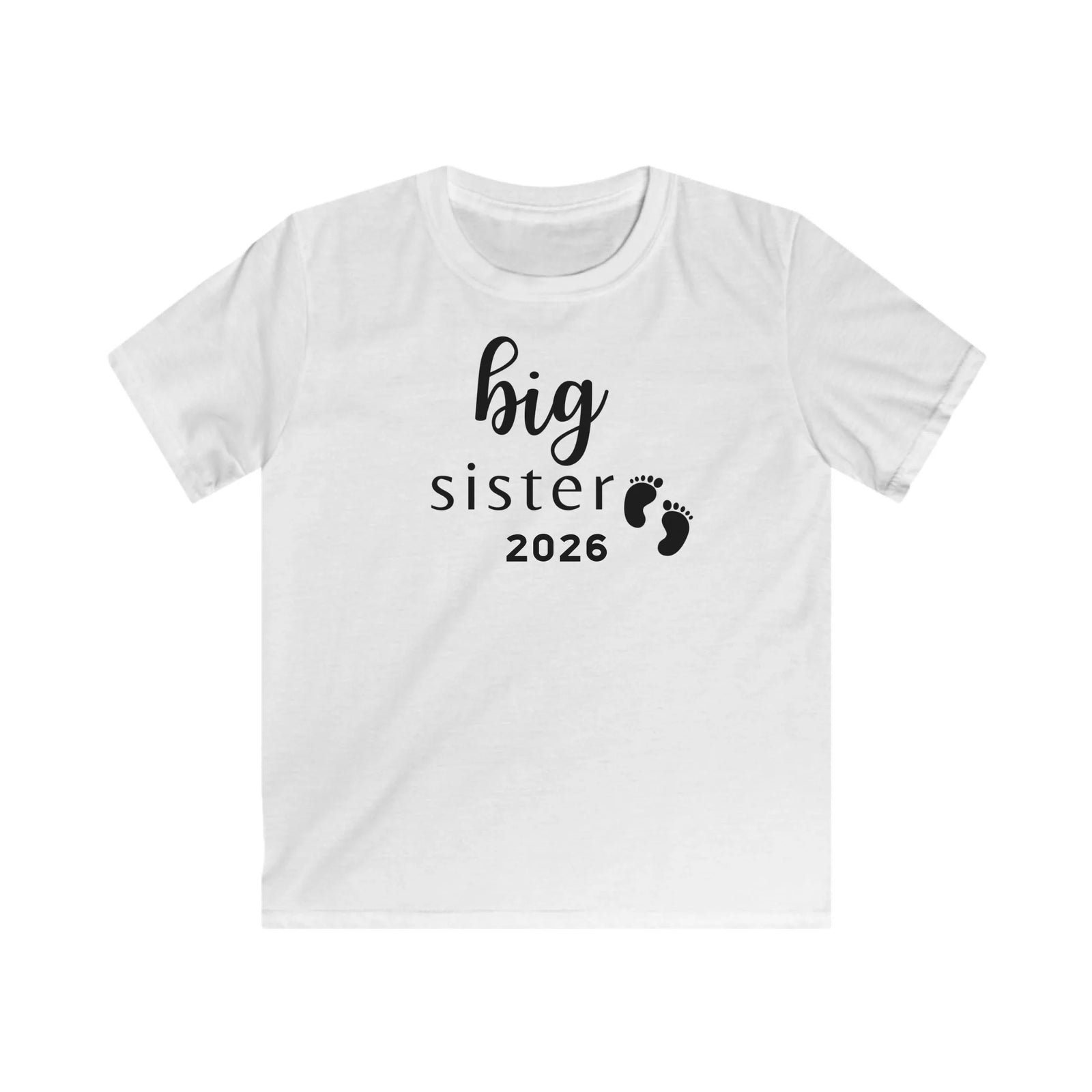mamagibt Kinder T-Shirt große Schwester Ankündigung