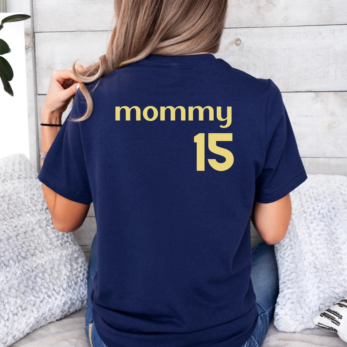 navy back-t-sthirt