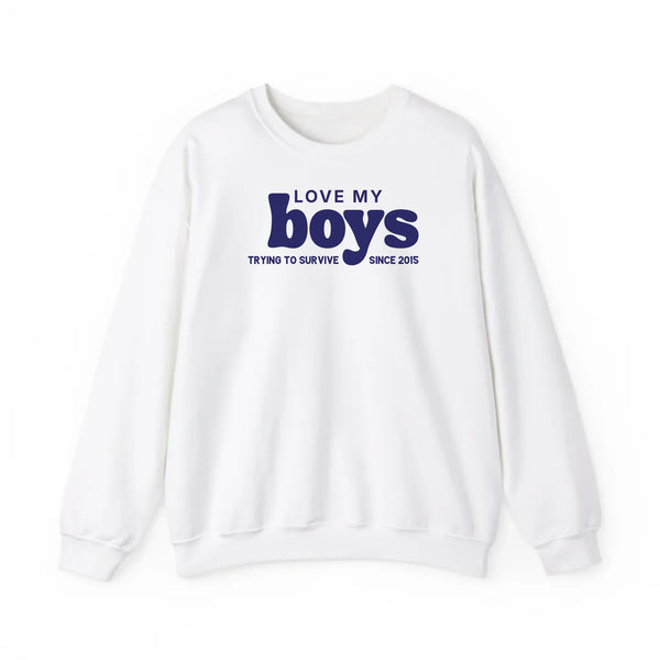 Mama Sweatshirt love my boys