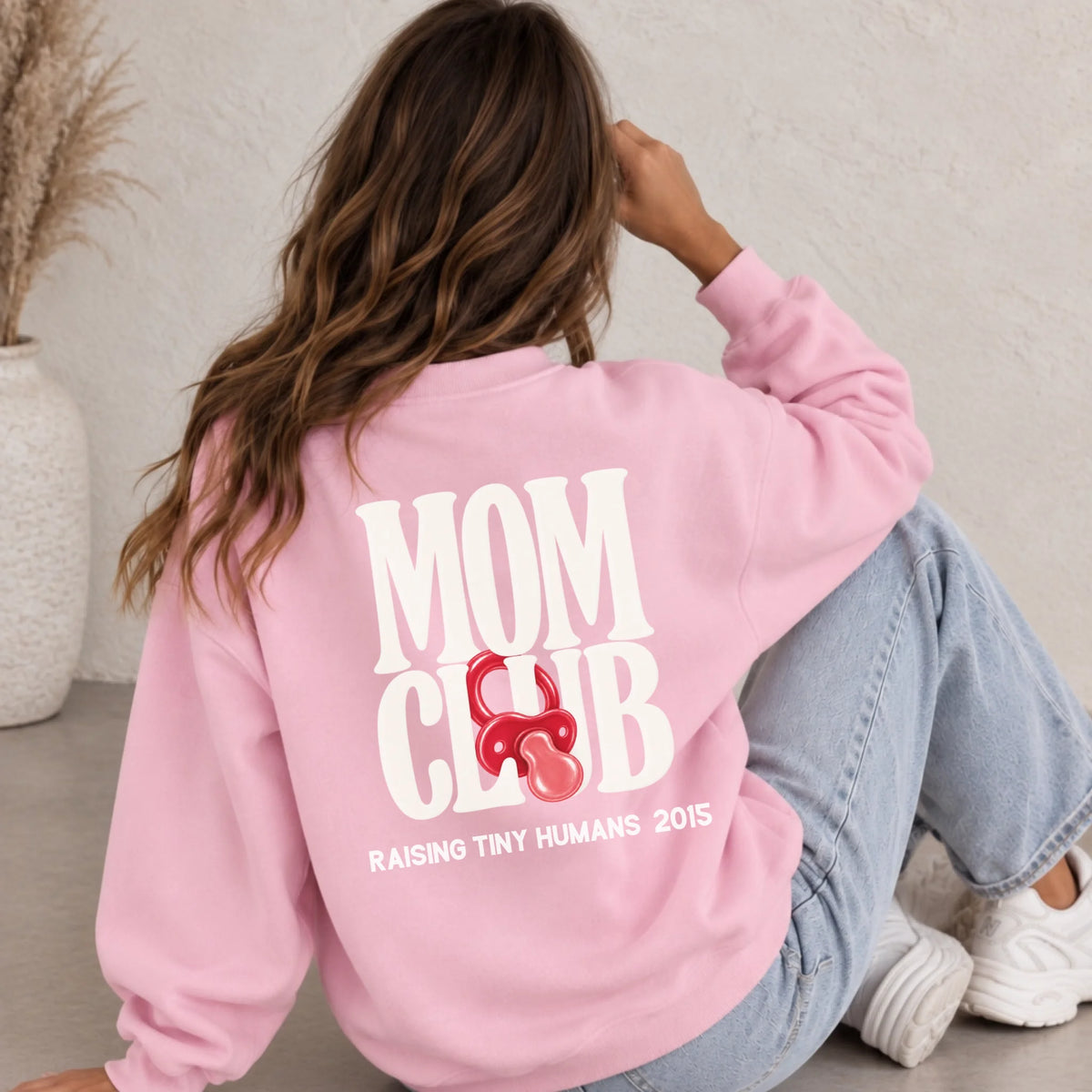 Mama -Sweatshirt rot