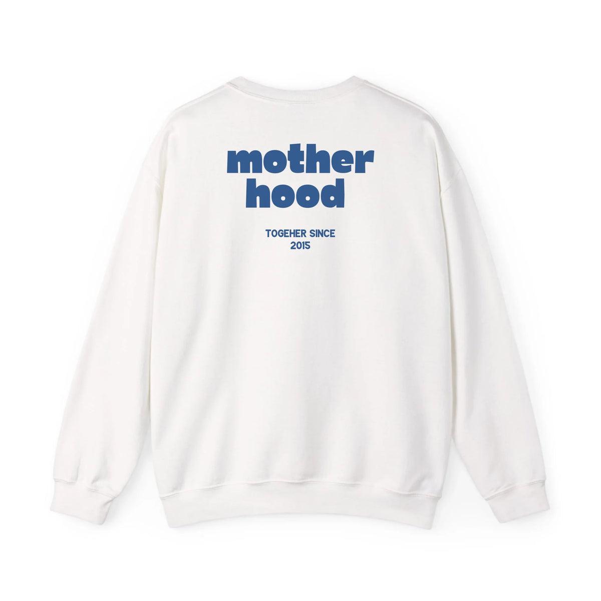 white sweatshirt back mockup