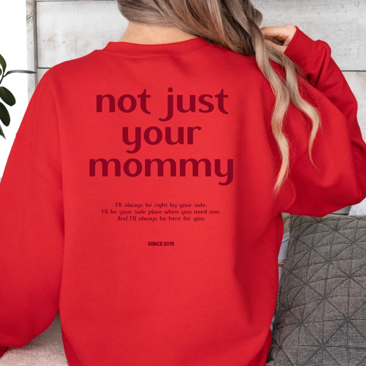 Mama -Sweatshirt rot-2