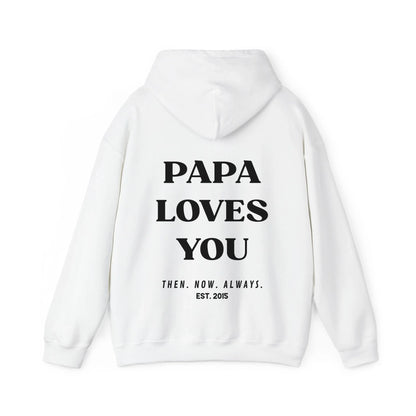 mamagibt Hoodie Papa loves you personalisiert