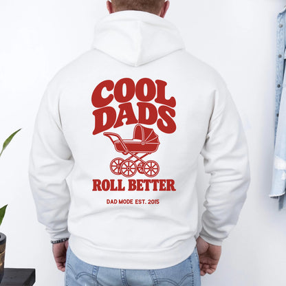 papa hoodie -rücken-white